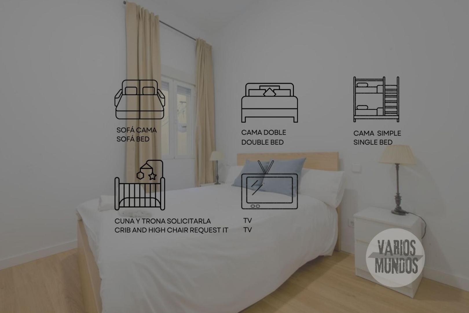 Acogedor Apt Para 5Pax En El Corazon De Chamberi Madrid Exterior foto